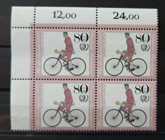 Deutschland-Mi 1244 Viererblock ** (8)