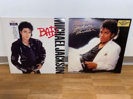 Michael Jackson - Vinyl / 2 Alben 'Thriller' & 'Bad'