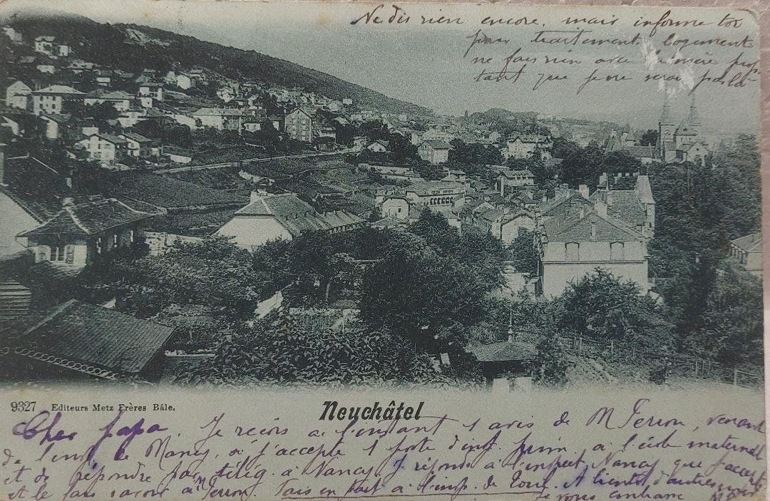 Cartes postales: NEUCHÂTEL – D'occasion à Delémont par Domdom1