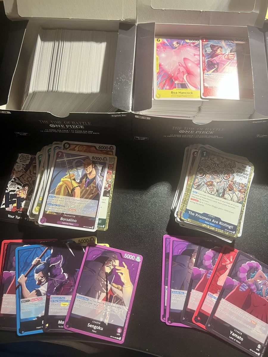 Sammelbilder & Trading cards: One Piece OP-16 , 4 Set  – Neu (gemäss Beschreibung) aus Goldach von Milosg3 2