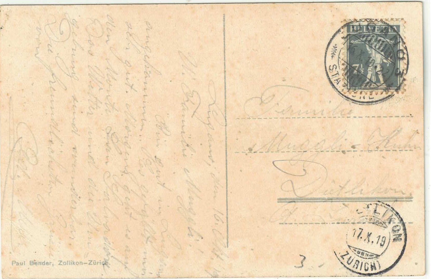 Cartoline postali: Lugano - Il Quai - animee - Litho – Usato da Ettingen venduto da Kartenplanet 1