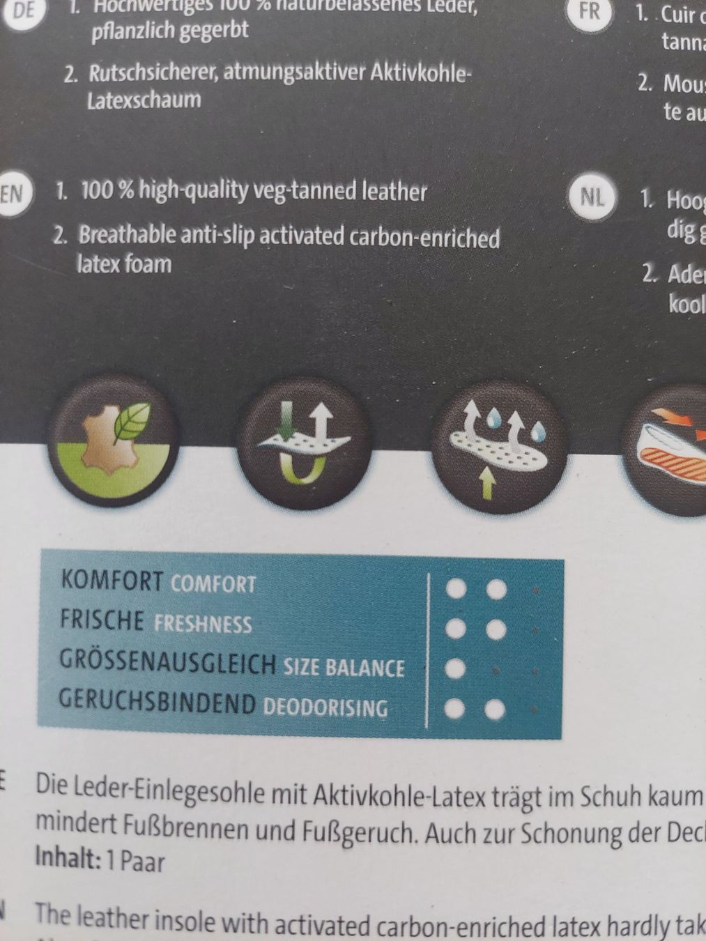 Scarpe per ragazzi: Bergal Kids Leder Einlegesohle Grösse 32 – Nuovo e nell'imballaggio originale da Beckenried venduto da Havacola 5