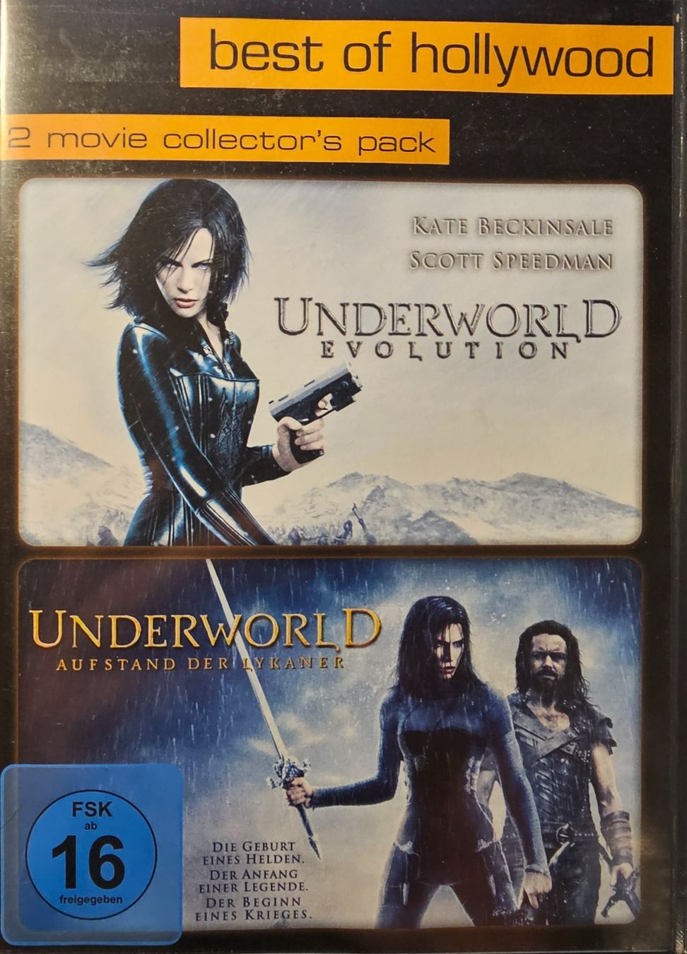 Tous les DVDs: Underworld - Evolution + Aufstand der Lykaner – D'occasion à Wahlen b. Laufen par Cg10