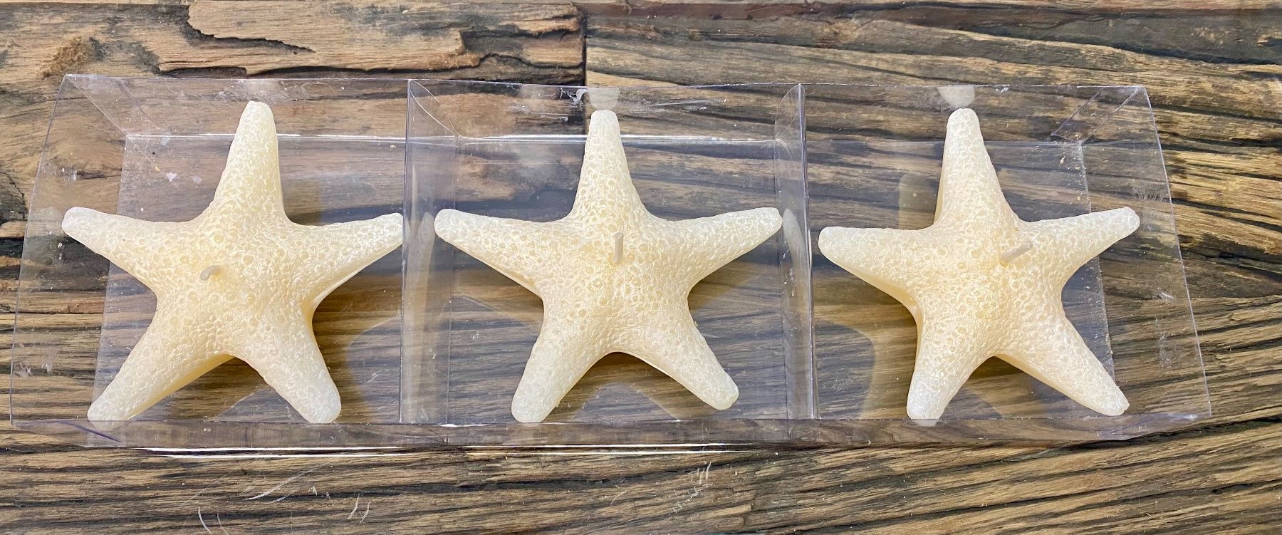 Candele: 3 Kerzen Seesternmotiv – Usato da Reichenburg venduto da Noxima 1