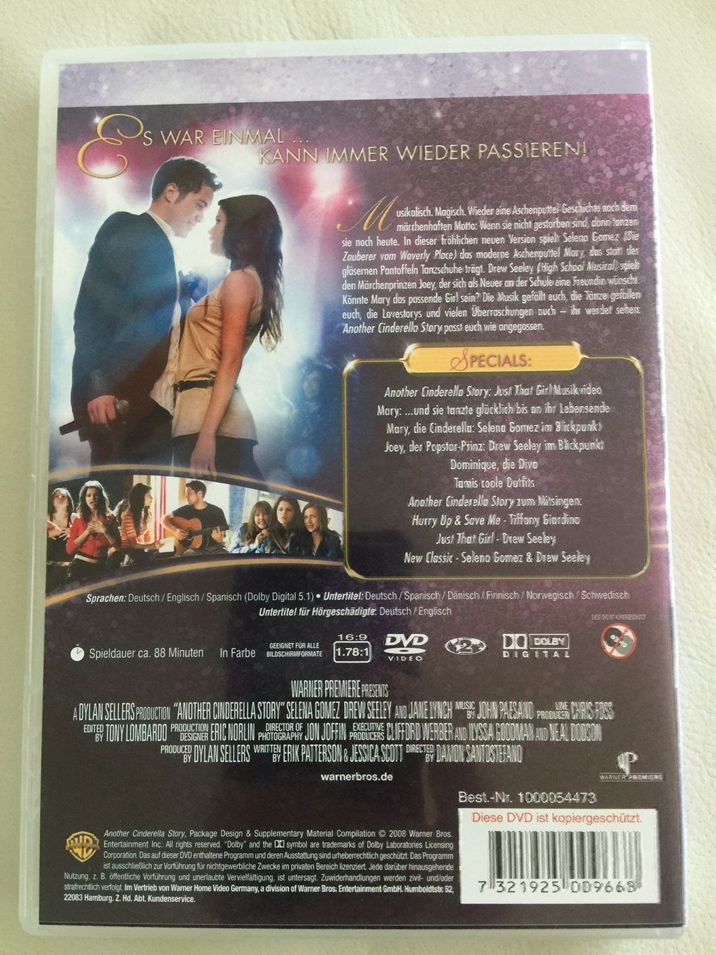 Tutti i DVDs: Another Cinderella Story – Usato da Jona venduto da Mister_N0 2