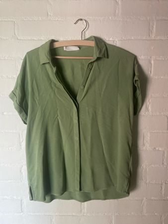 Bluse ARMANDGELS  grün Grösse S neuwertig