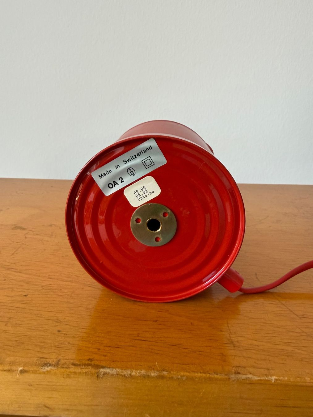 Lampes: Rote Konservendosenlampe Pop Art 80er – D'occasion à Luzern par Mamutpe 5