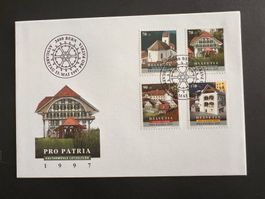 FDC Brief  Pro Patria 1997  (P948)