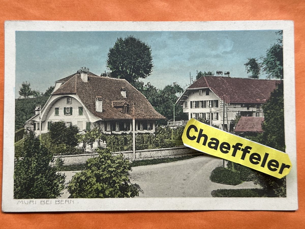 Cartoline postali: Alte Ansichtskarte Muri bei Bern, Top! – Usato da Zürich venduto da Chaeffeler