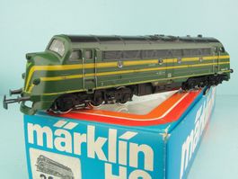 MÄRKLIN H0 3066 BR204 008 SNCB Diesellok, neuwertig
