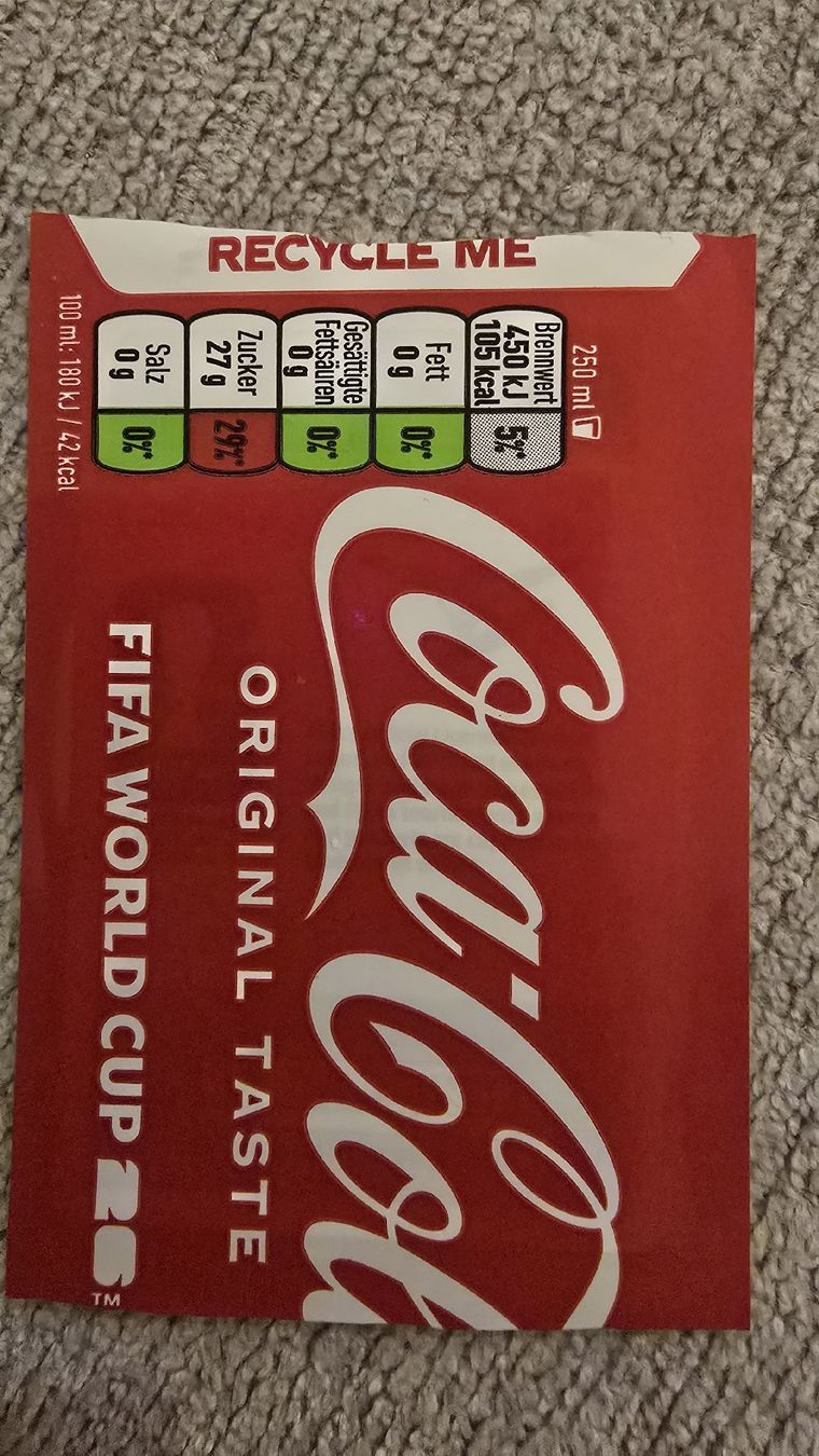 Aufkleber: Coca-Cola sticker – Neu und originalverpackt aus Yverdon-les-Bains von maleckyFCB 2
