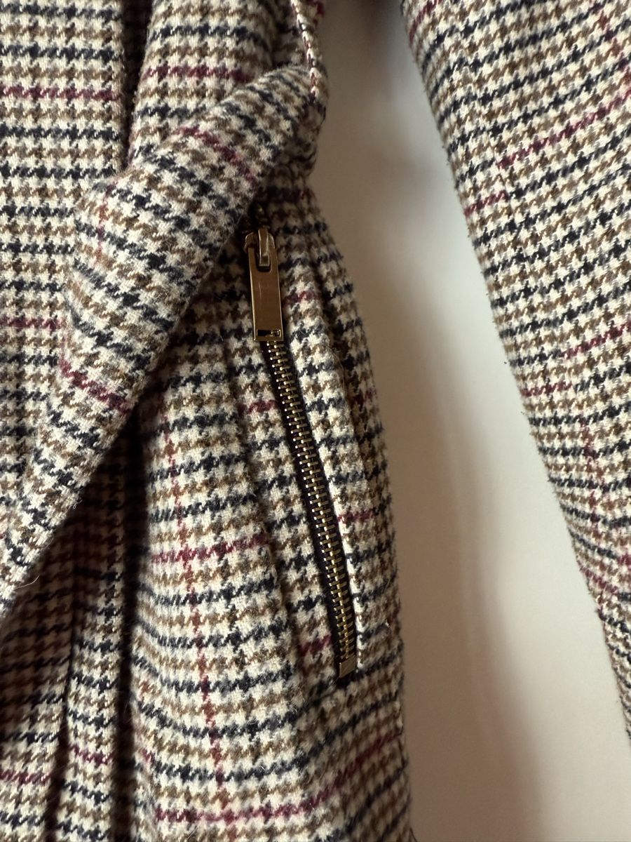 Vero Moda Cappotti: Moderner Mantel im Hahnentrittmuster, Grösse S – Usato da Seedorf BE venduto da the_wd2t 2