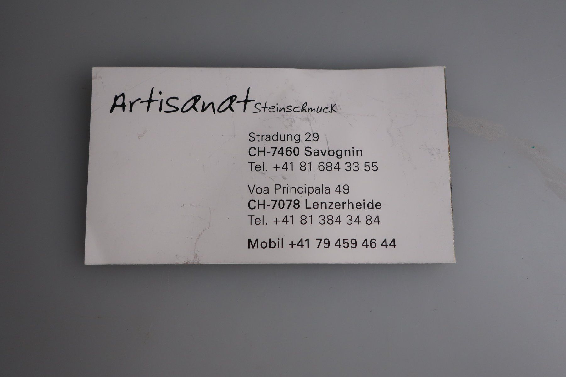 Catenine: Artisanat Steinschmuck Halskette – Usato da Volketswil venduto da brockipfannenstil 6