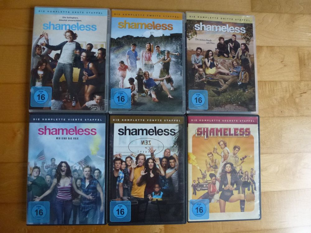 Shameless - Staffel 1-6 ( 18-DVDs) (Gebraucht) in Bern für CHF 15 – mit ...