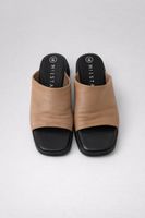 Miista Zooey Mules Taupe Gr. 38 – Leder – Made in Portugal