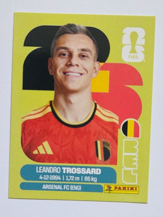 Panini Sammelbilder & Trading cards: Panini 2026 Leandro Trossard BEL 18 – Neu (gemäss Beschreibung) aus Malans GR von Ovi83