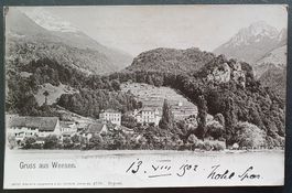 Gruss aus Weesen 1902