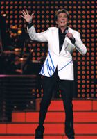 Barry Manilow 1943- Autogramm signiert Foto 20x30cm