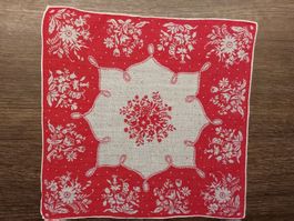 Taschentuch Motiv Blumen