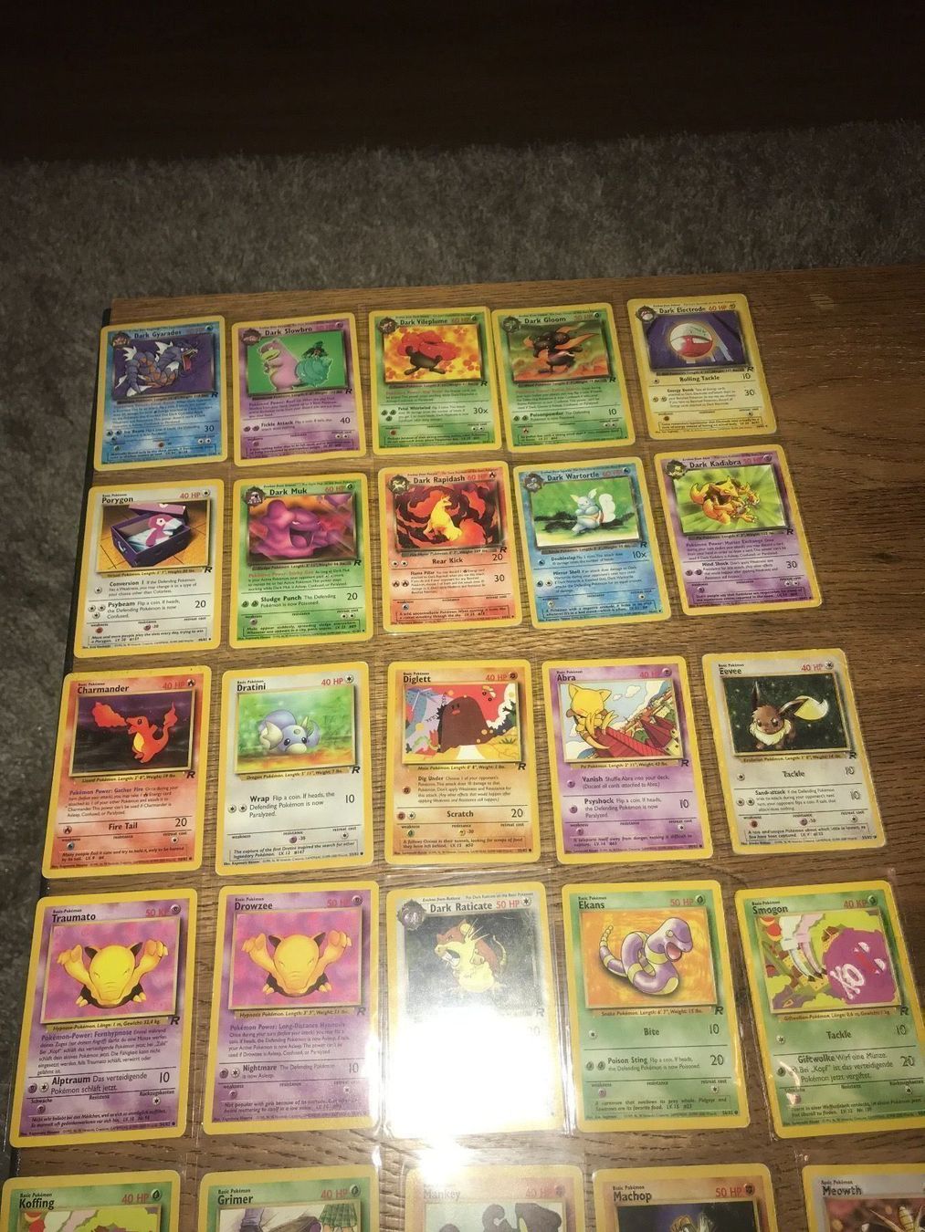 Pokémon Carte collezionabili: Team Rocket Pokemonkarten 35Stk. – Usato da Küssnacht am Rigi venduto da Ebikoner 2