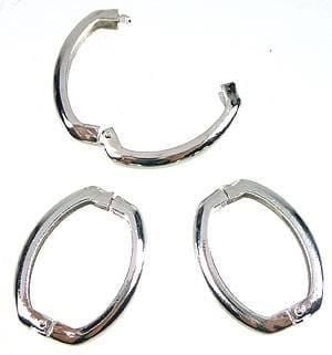 Ciondoli: Clip loop     26x20mm    Bright silver – Nuovo (secondo la descrizione) da Alpnachstad venduto da perlengaby 1