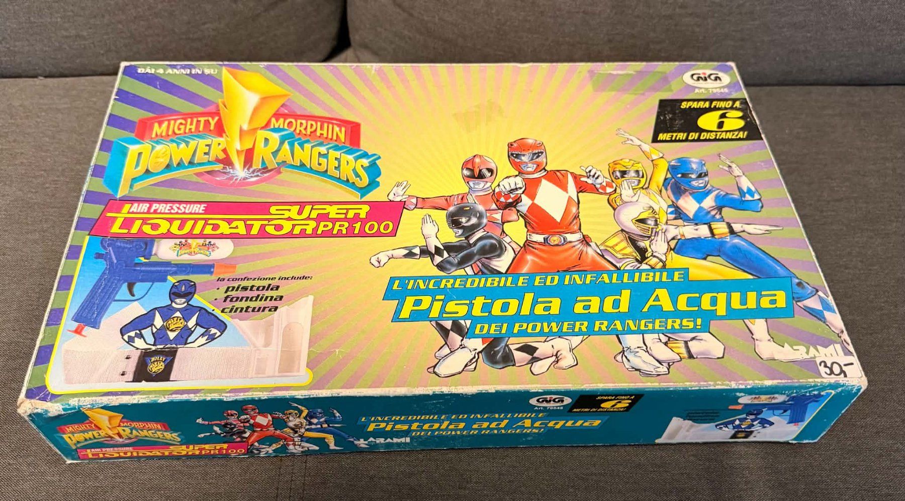Giocattoli: Mighty Morphin Power Rangers Super Liquidator PR 100 – Usato da Giubiasco venduto da Ticinerd