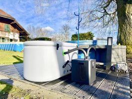 Sommeraktion Profi XXL Bathtube Eisbad + Kühler (White-E)🧊