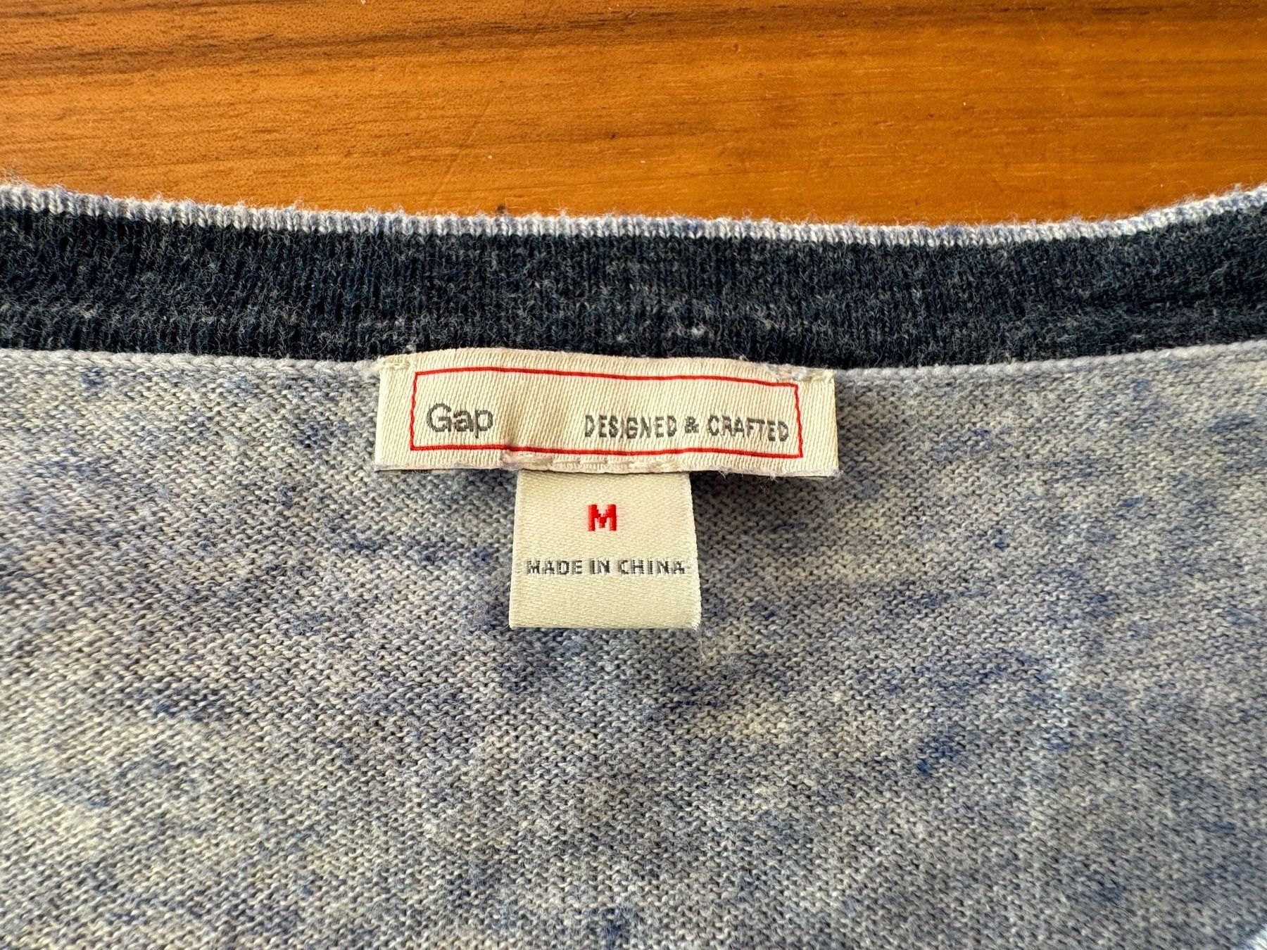 Gap Maglioni & Felpe: Gap Pullover, Gr. M, Grau/Blau - kuschelweich – Usato da Meiringen venduto da tonicandgin 1