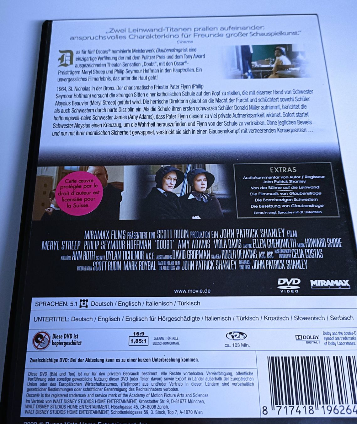 Tutti i DVDs: Glaubensfrage – Usato da Köniz venduto da Movieportal007 1