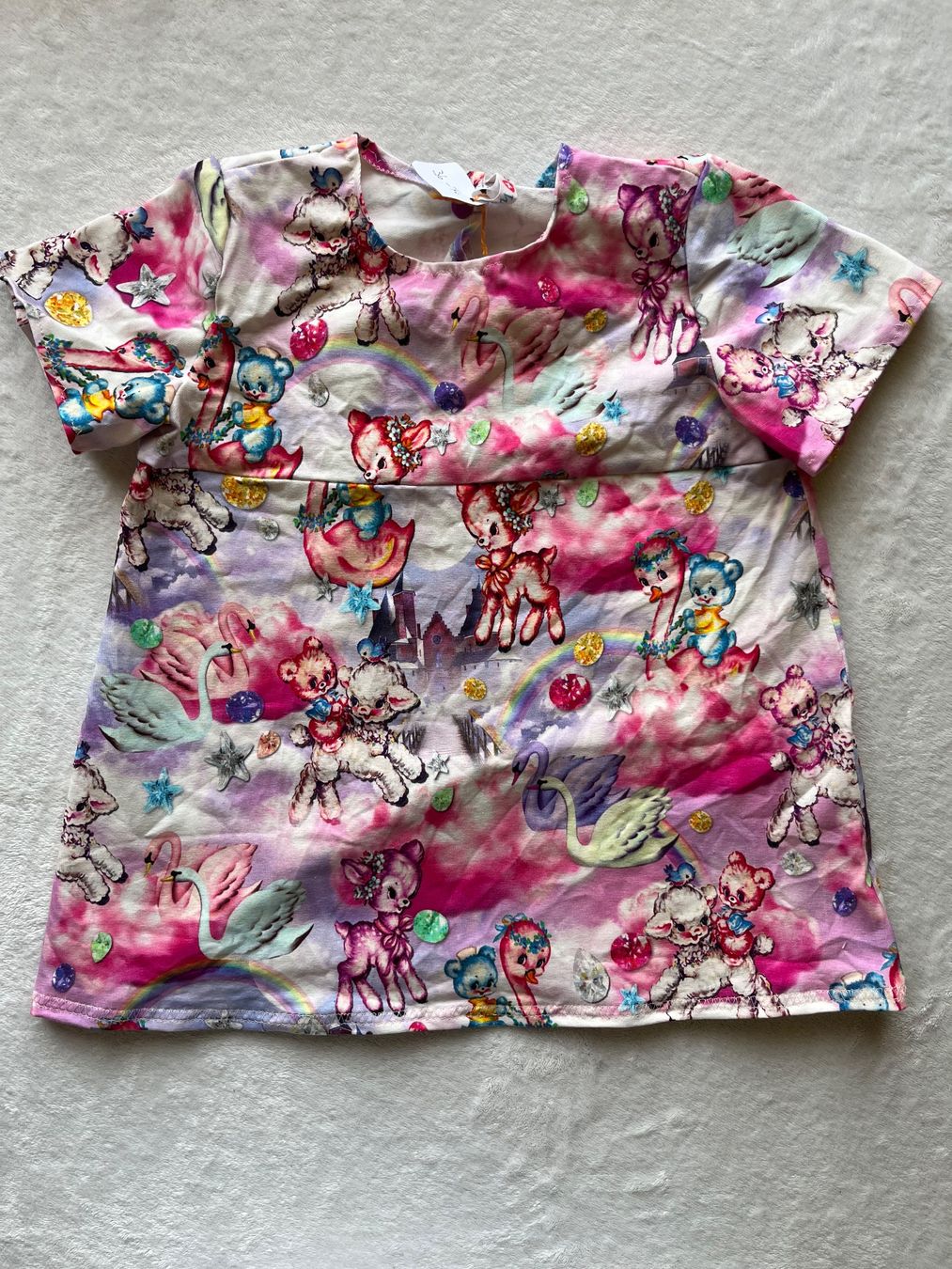 Vestiti & Gonne: 1 Kinderkleid selbst genäht – Nuovo e nell'imballaggio originale da Büsserach venduto da bor_s88m