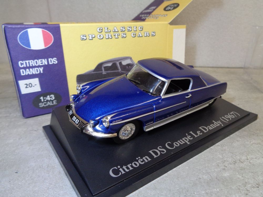 Citroën DS 19 Coupé Ricou 1/43 - Norev Miniature Occasion