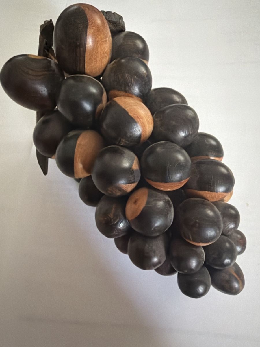 Tutte le decorazioni: Wunderschöne handgefertigte Traube aus Holz – Nuovo (secondo la descrizione) da Dübendorf venduto da Quercia27 3