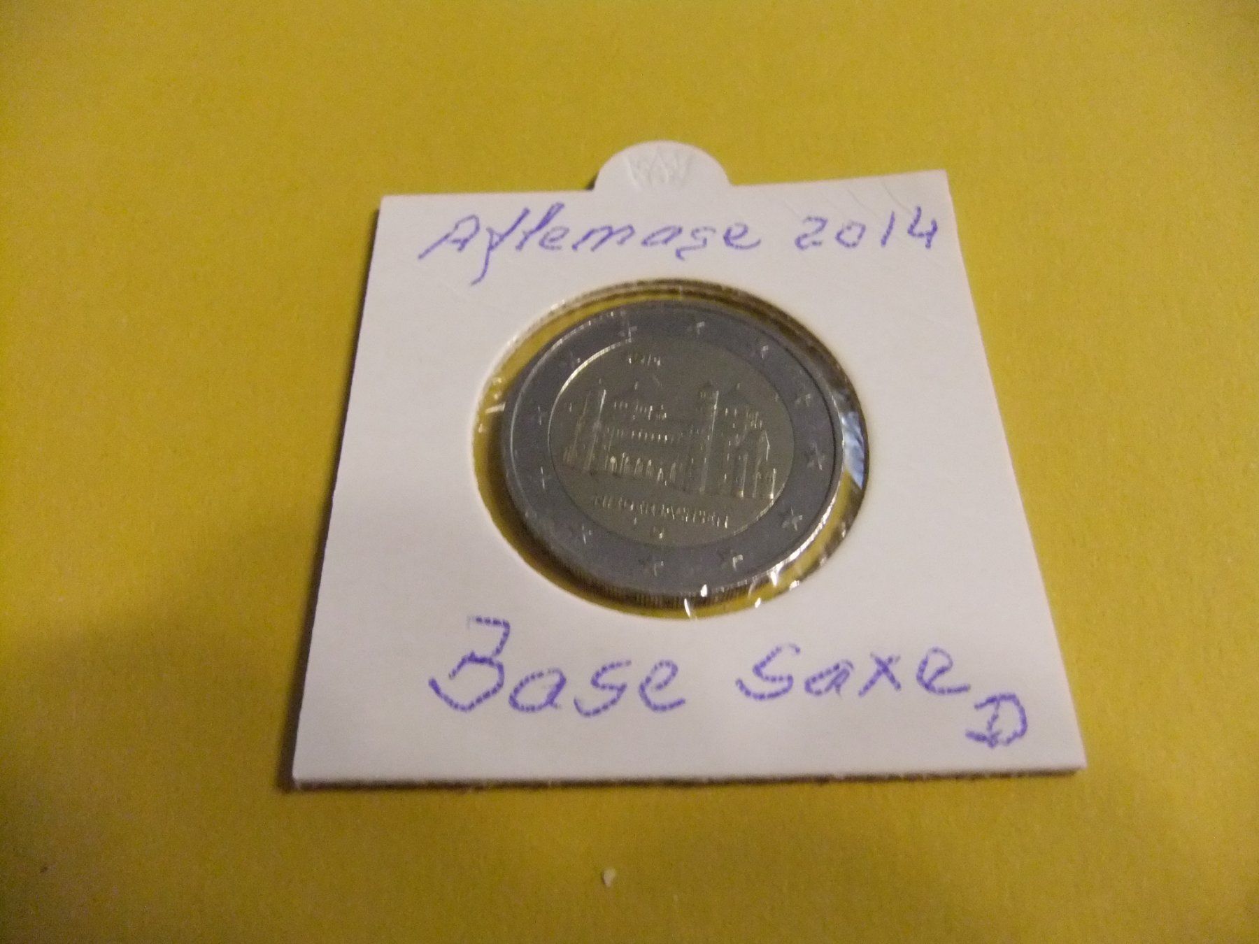 Toutes les monnaies: 2 Euro Allemagne 2014 Base Saxe - D – D'occasion à Yverdon-les-Bains par Parede