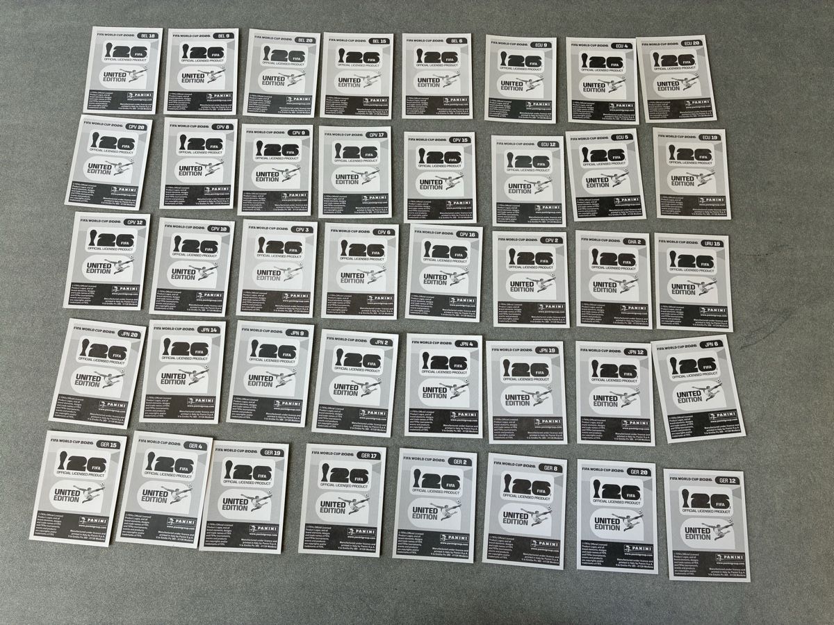 Panini Carte collezionabili: Panini WM 2026 Sticker Konvolut – Usato da Emmen venduto da paesu6 5
