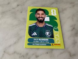 Panini FIFA Fussball WM 2026 Sticker Saleh Alshehri KSA 19