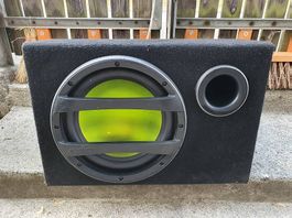 Fusion Aktiv-Subwoofer CS-AW1120 mit integriertem Verstärker