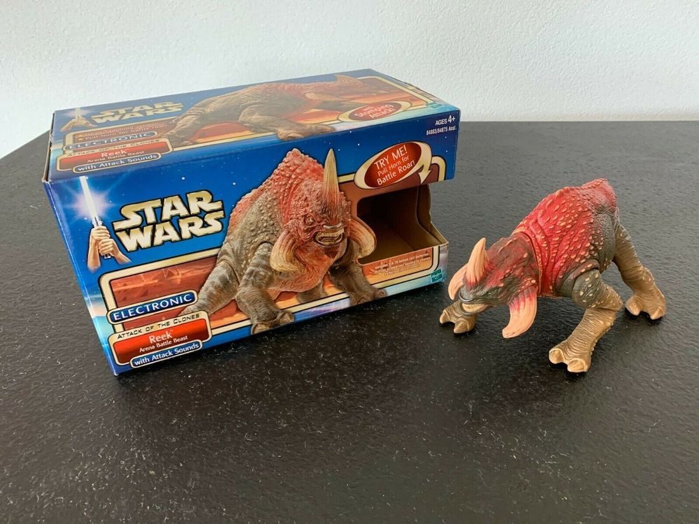 Figurine électronique Star Wars Reek - Battle Beasts, 23x15 Cm, Hasbro, Occasion Très Bon état