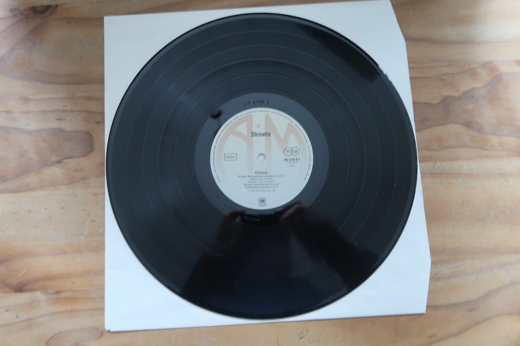 Dischi in vinile: STRAWBS - BY CHOICE - VINYL LP – Usato da Basel venduto da Patiscat 3
