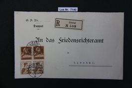 CH 1922 alter Beleg sauber gestempelt               Los 7140