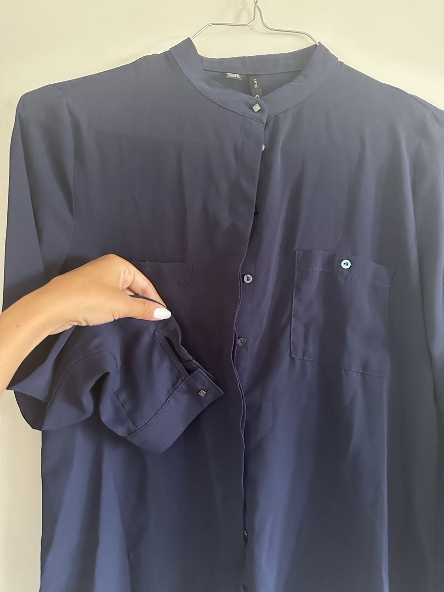 Mango Camicette: Blaue Bluse MNG Gr34 – Usato da Uster venduto da Ninii003 2