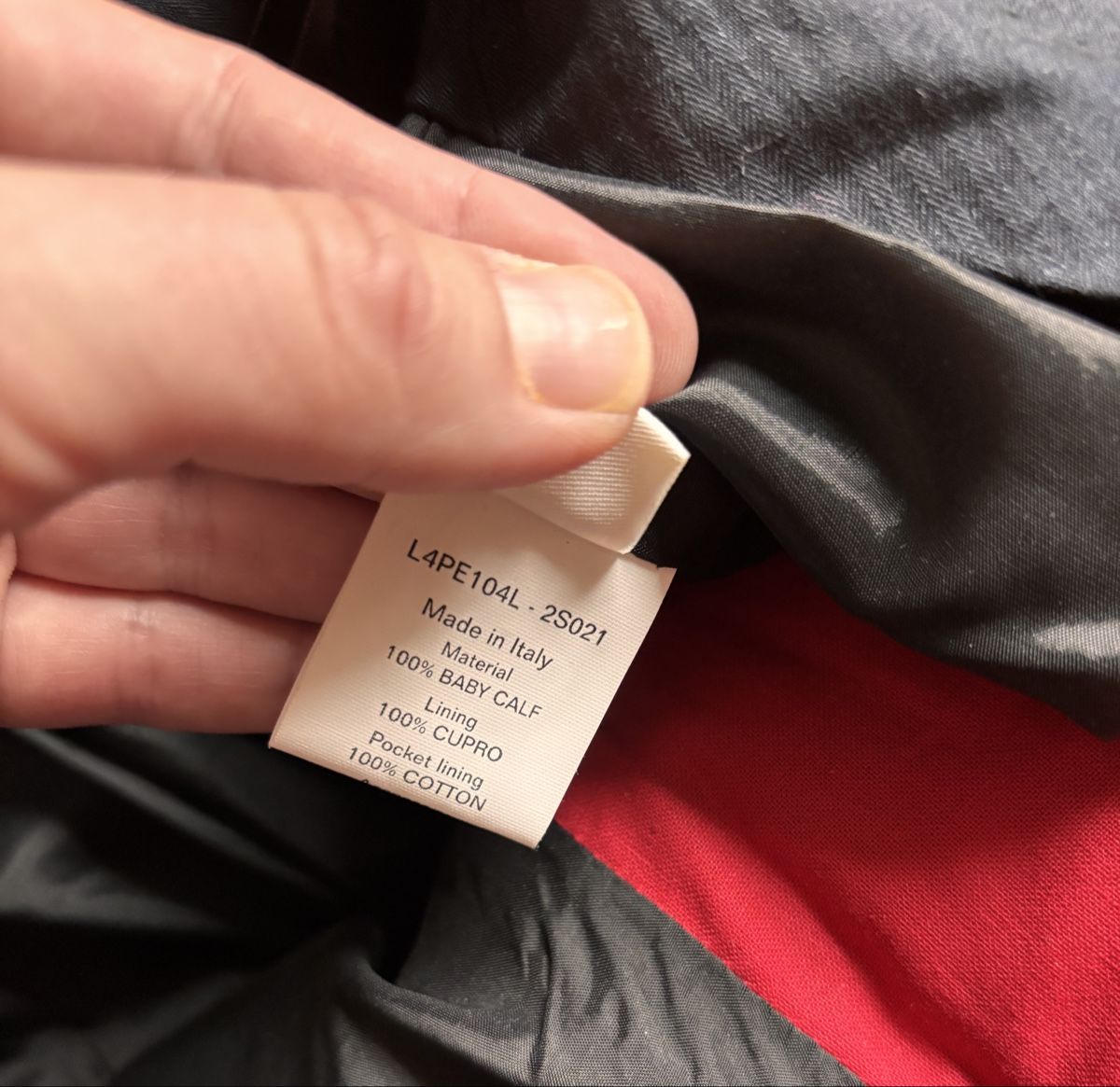 Bally Hosen: Bally Lederhose. Neu! Gr. 40 – Neu (gemäss Beschreibung) aus Luzern von lor_x8hx 4
