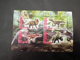 Kongo Block Dinosaurier 2013 gest.  (A10)