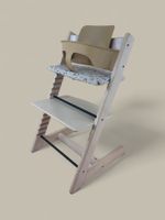 Stokke® Tripp Trapp inkl. Babyset & Kissen / Whitewash