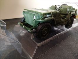 Jeep Militaire Miniature de Collection - État Neuf! 1/18