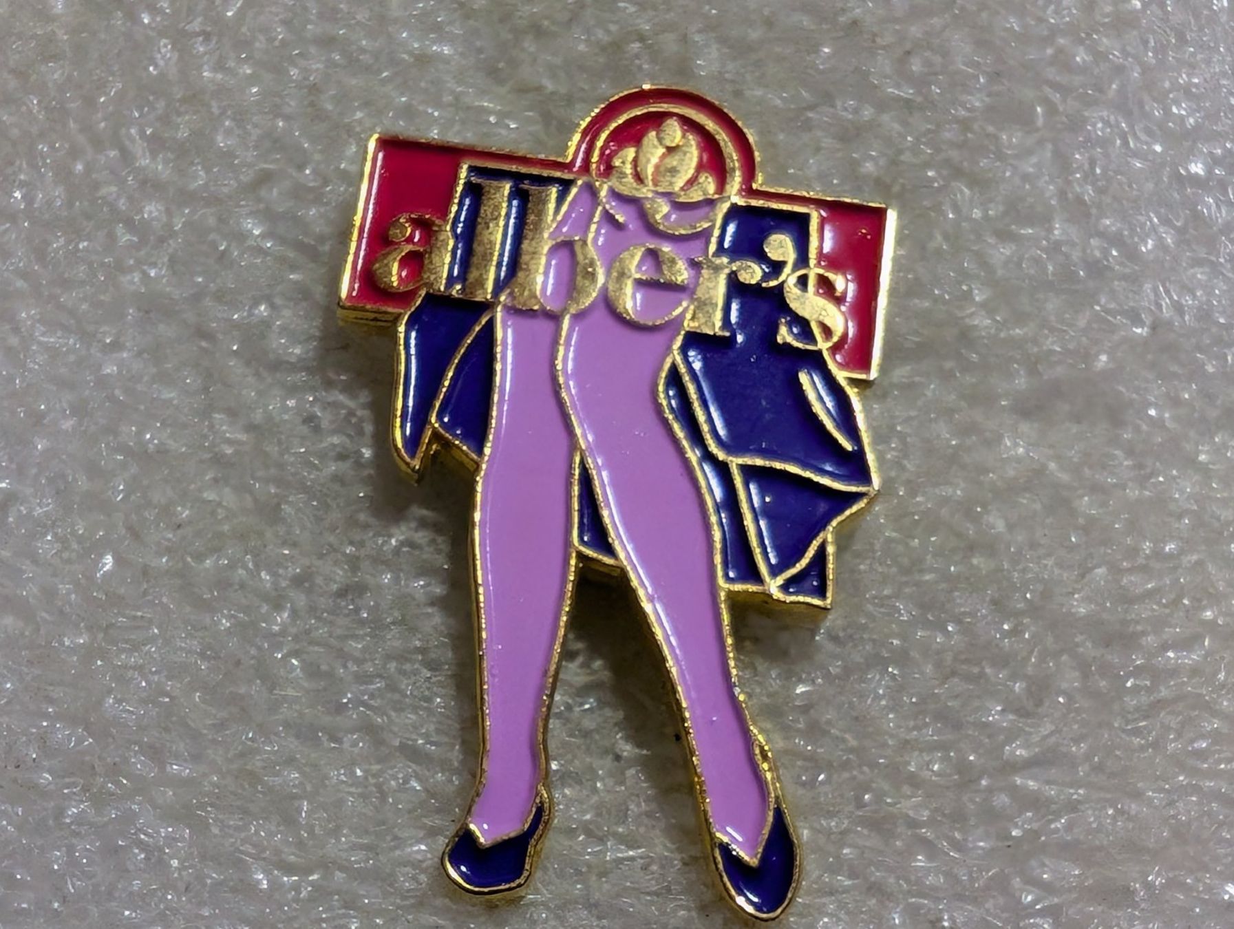 Placchette & Badge: Ansteckpin 143: Alber's – Usato da Oppligen venduto da Pin-Fall-Shop
