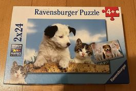 Ravensburger Puzzle 2x24, ab 4 Jahren