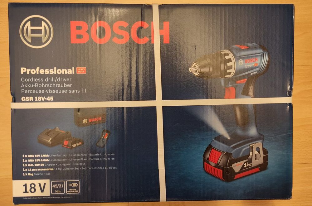 Produktbild von Gürtelclip-Set Mit Schrauben Für Bosch 18V Akku-Bohrschrauber – Kompatibel Mit GSR 18V-60 C, IDH182 & Vielen Mehr – 2 Clips + 4 Schrauben