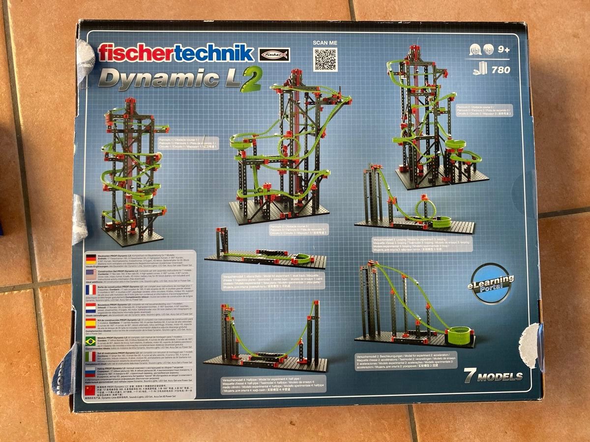 Fischer Kit di costruzioni: Fischertechnik Dynamic L2 Baukasten & Motor Set XS – Nuovo (secondo la descrizione) da Henggart venduto da Chlungele 1