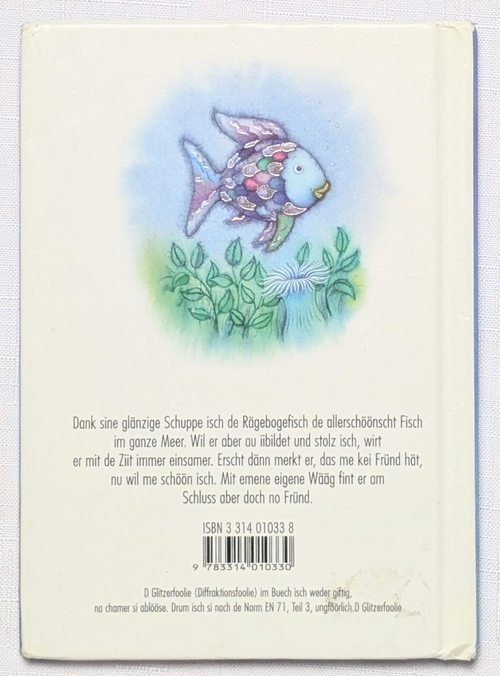 Bücher: De Rägebogefisch -  Marcus Pfister - Der Regenbogenfisch – Gebraucht aus Wängi von ABIZONE-86 4