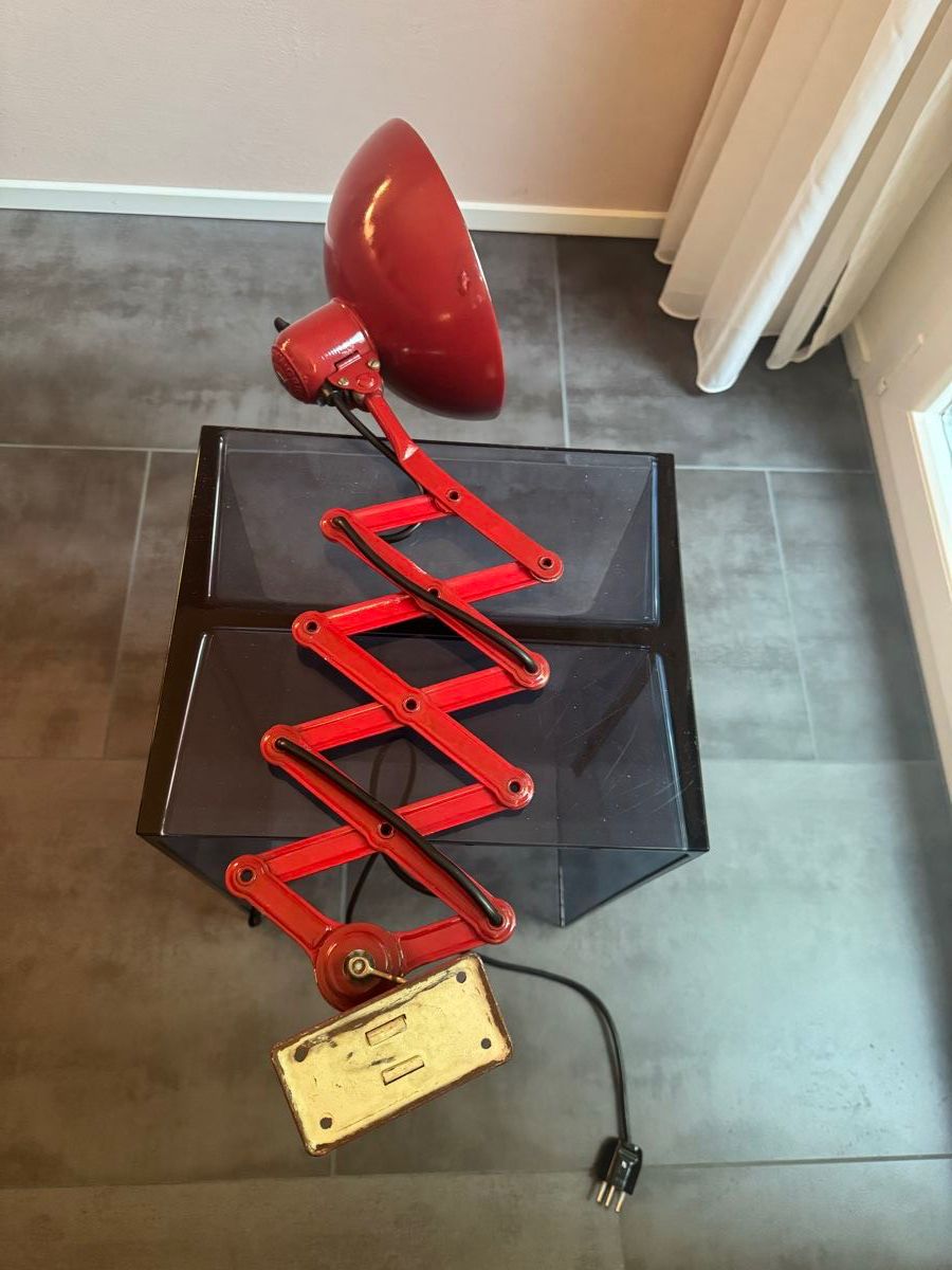Kaiser Lampen: Kaiser Idell Scherenlampe rot – Gebraucht aus Schaffhausen von Mano99 4
